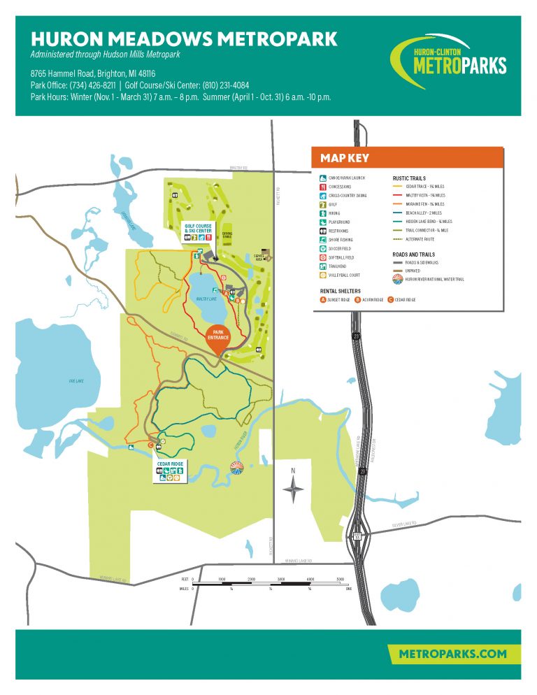 Park Maps – Huron-Clinton Metroparks